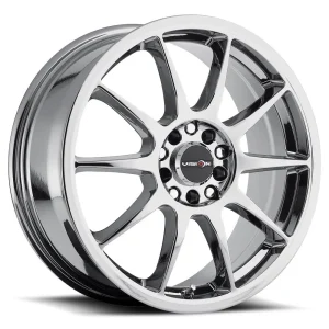 Vision Wheel Street Designs – 425 BANE – Chrome – 15″x6.5″ 38mm – Summer Wheels – 425-5601C38
